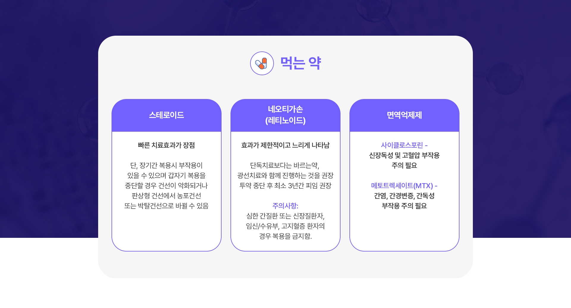 먹는약 1번내용