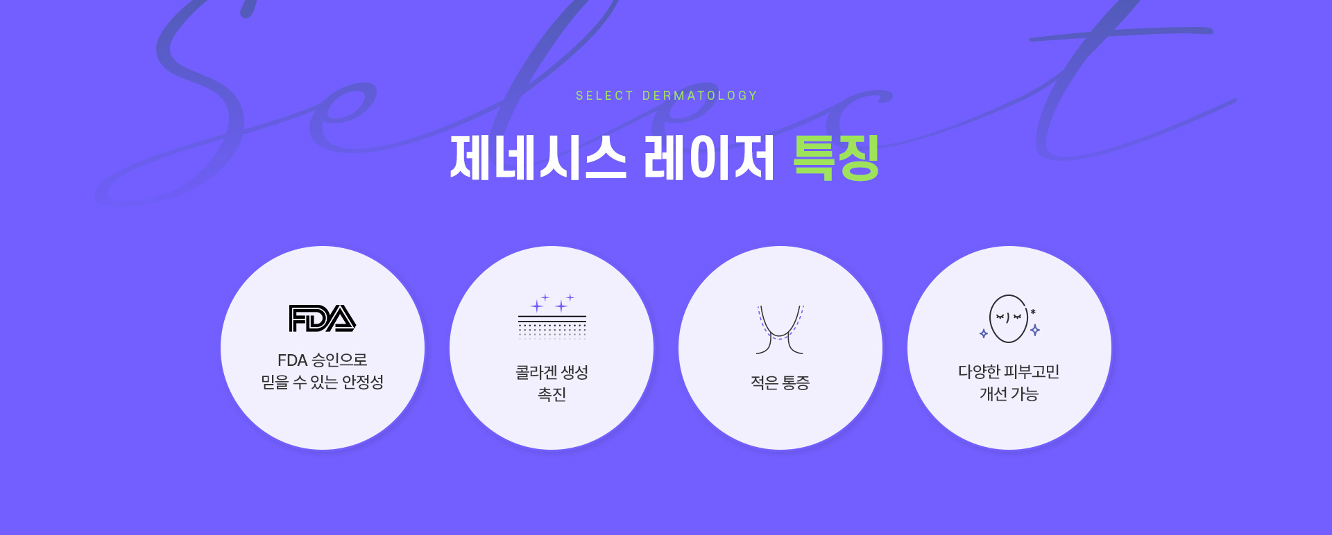제네시스 치료방법