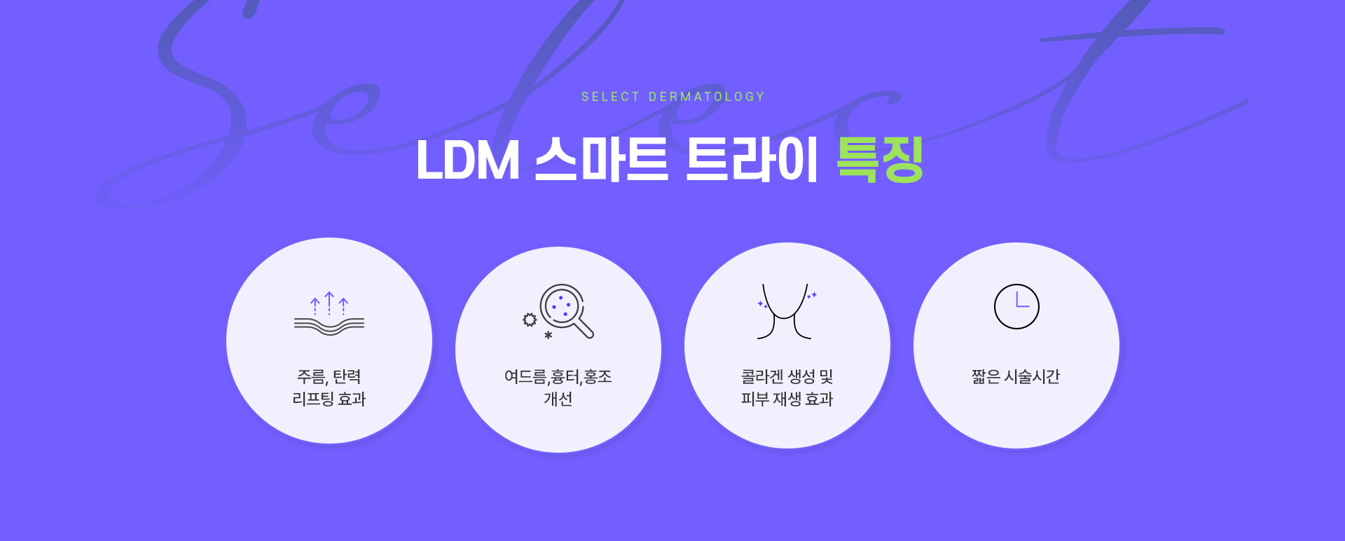 LDM물방물리프팅 치료방법