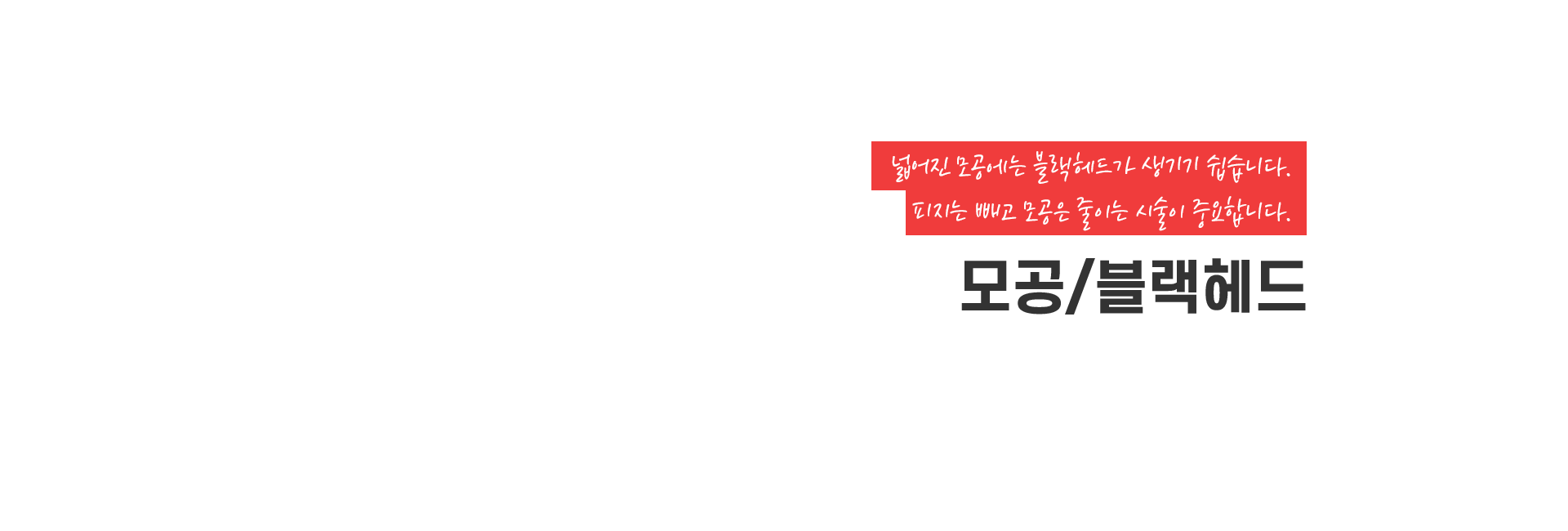 모공블랙헤드 키비주얼