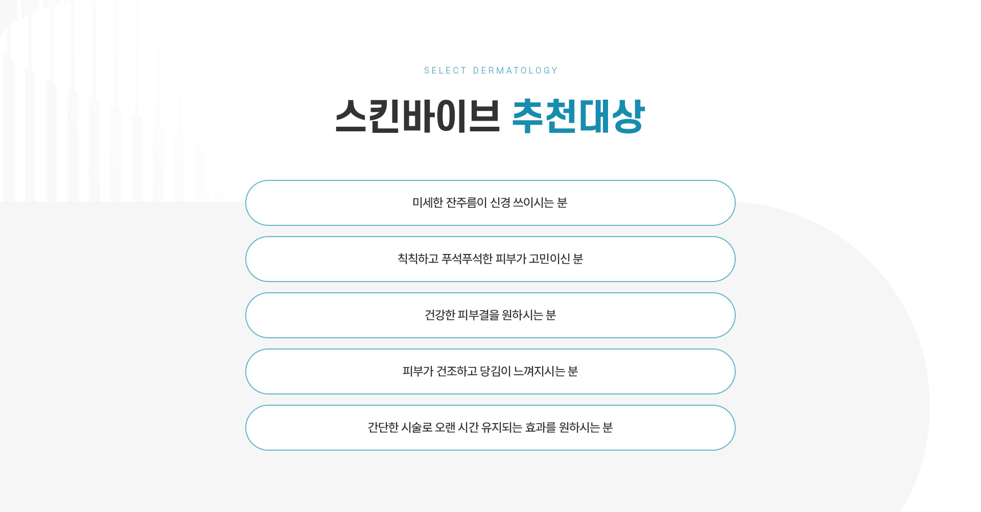 스킨바이브 추천대상