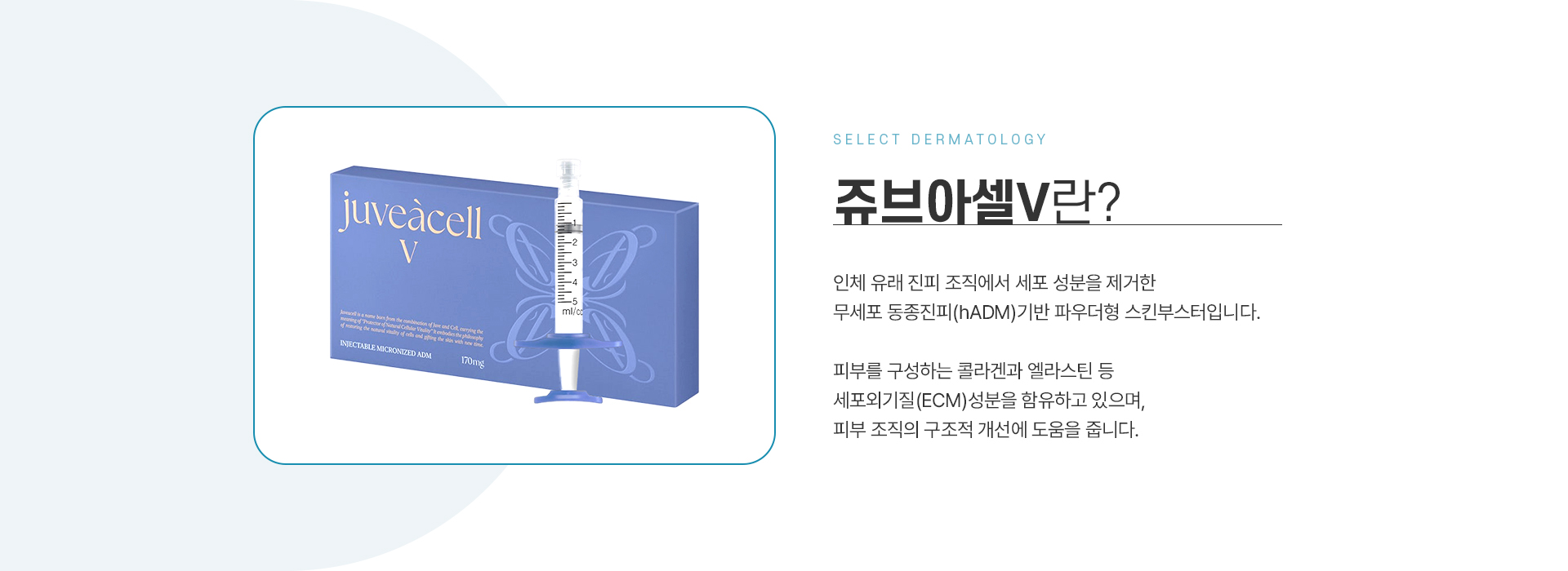 쥬브아셀V 설명